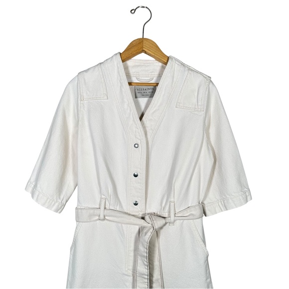 ALL SAINTS Mira Utility Heavy Canvas Jumpsuit - Picture 5 of 12